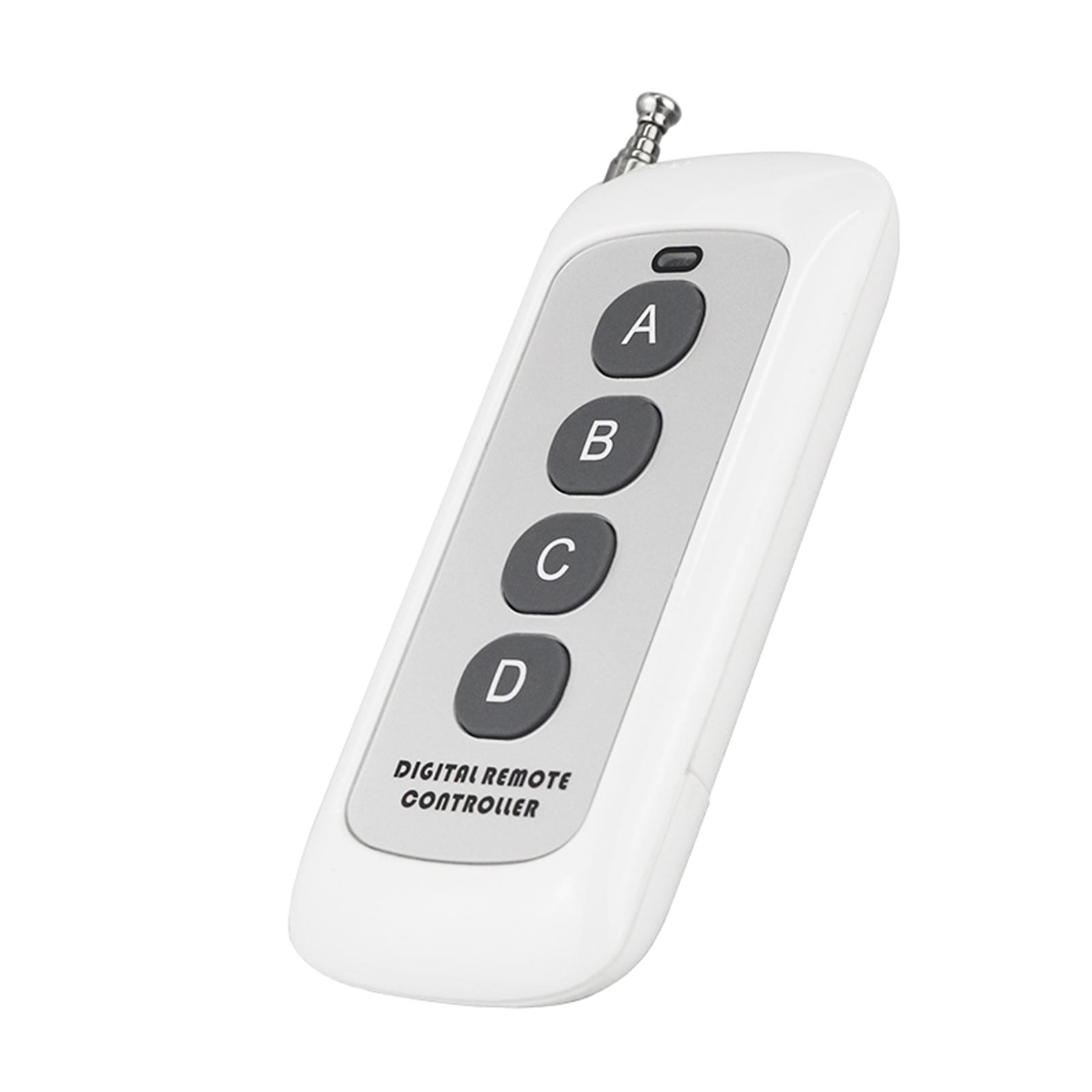 Garage Door Remote Control 433mhz Wireless Remote Control 1/2/3/4 Button Programming Learning Garage Door Remote