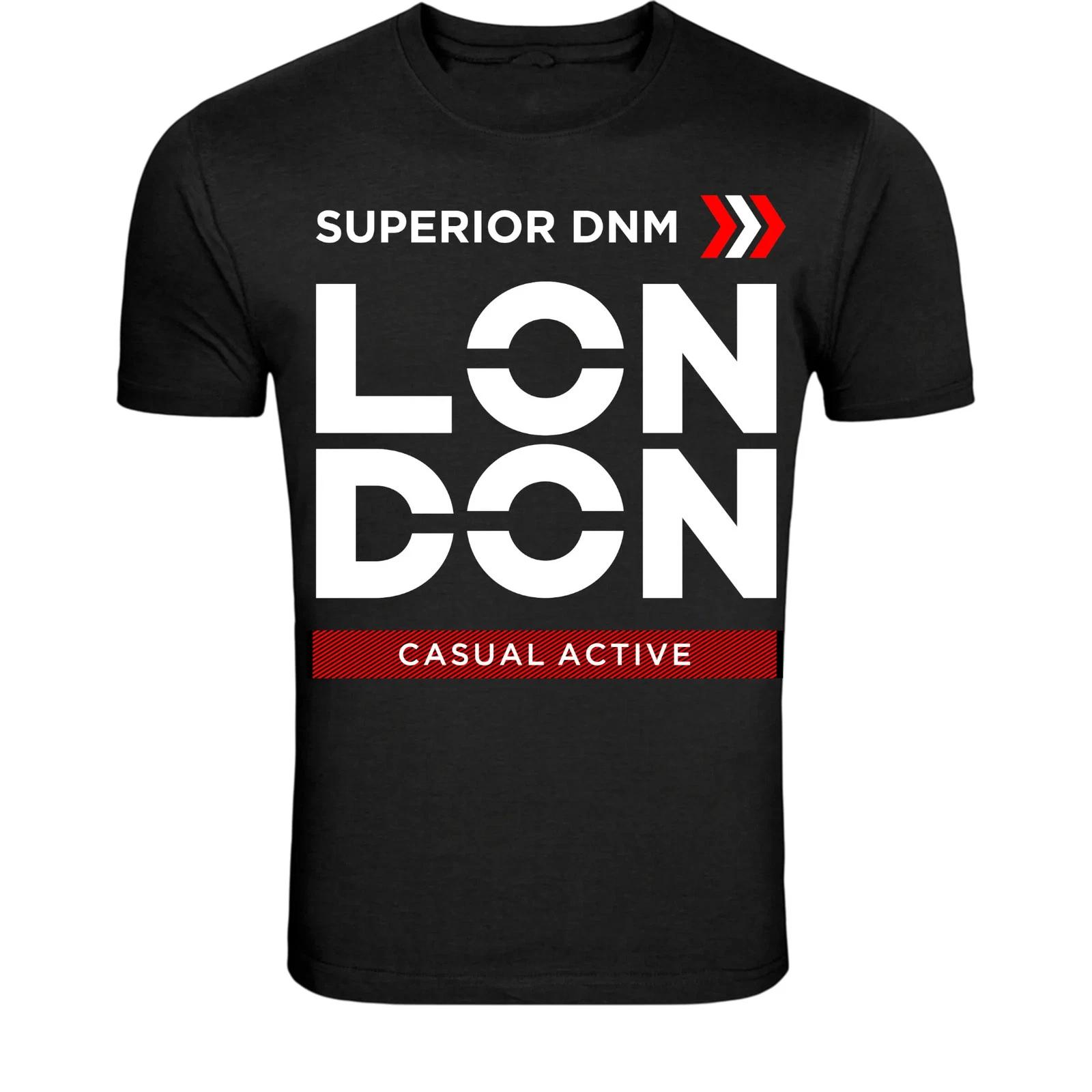 London Casual Active Streetwear T-Shirt - Urban Fashion Graphic XXXL