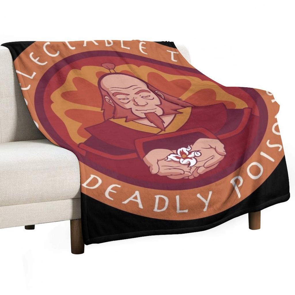 Iroh's Teaching Throw Blanket Camping Loose Hair for babies Blankets