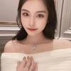 Garden butterfly necklace does not fade, female high-end sense, phantom butterfly fringed necklace design sense