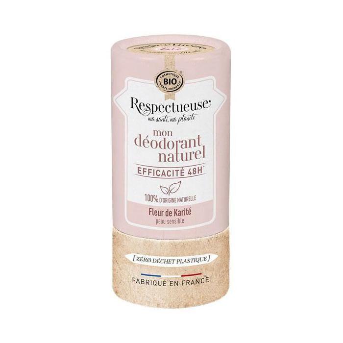 Respectueuse Mon Déodorant Naturel Fleur De Karité Bio 50g