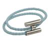 Stainless Steel Bracelet, Leather Woven Bracelet, Various Colors, Geometric Style, Light Luxury Style