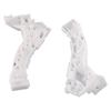 White Plastic Front Bumper Support Bracket for Mazda 3