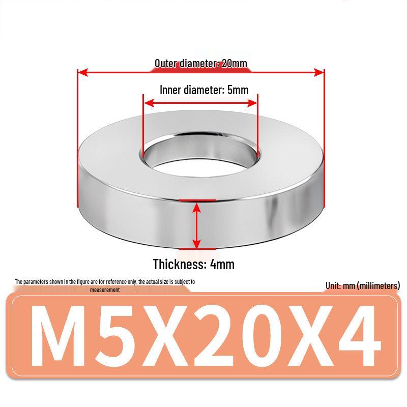 Precision CNC Machined 304 Stainless Steel Heavy-Duty Flat Washer