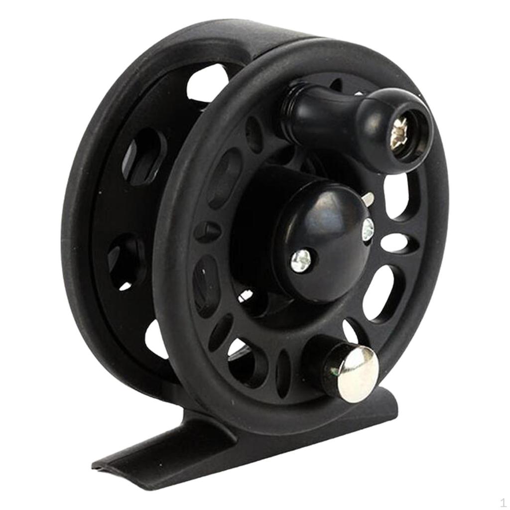 Fly Fishing Reel 3kg Drag Labor Saving Ice Tackle Interchangeable Left &amp; Right Handed