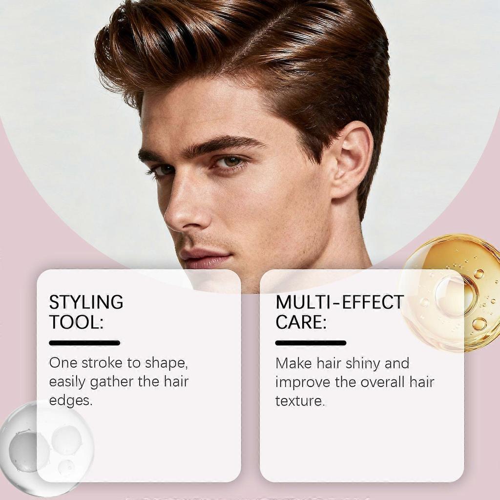 Hoegoa Matte Styling Wax Stick Is Gentle, Light And Non-Sticky. It Naturally Sets The Matte Finish To Create A Shiny Hairstyle