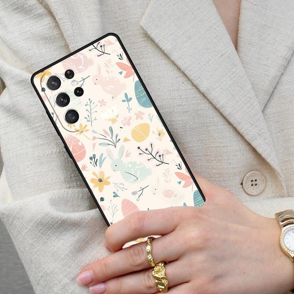 Easter bunny Cell Phone Case for Samsung Galaxy S26 Ultra S25 S24 S23 S22 S21 S20 Note10 Cover