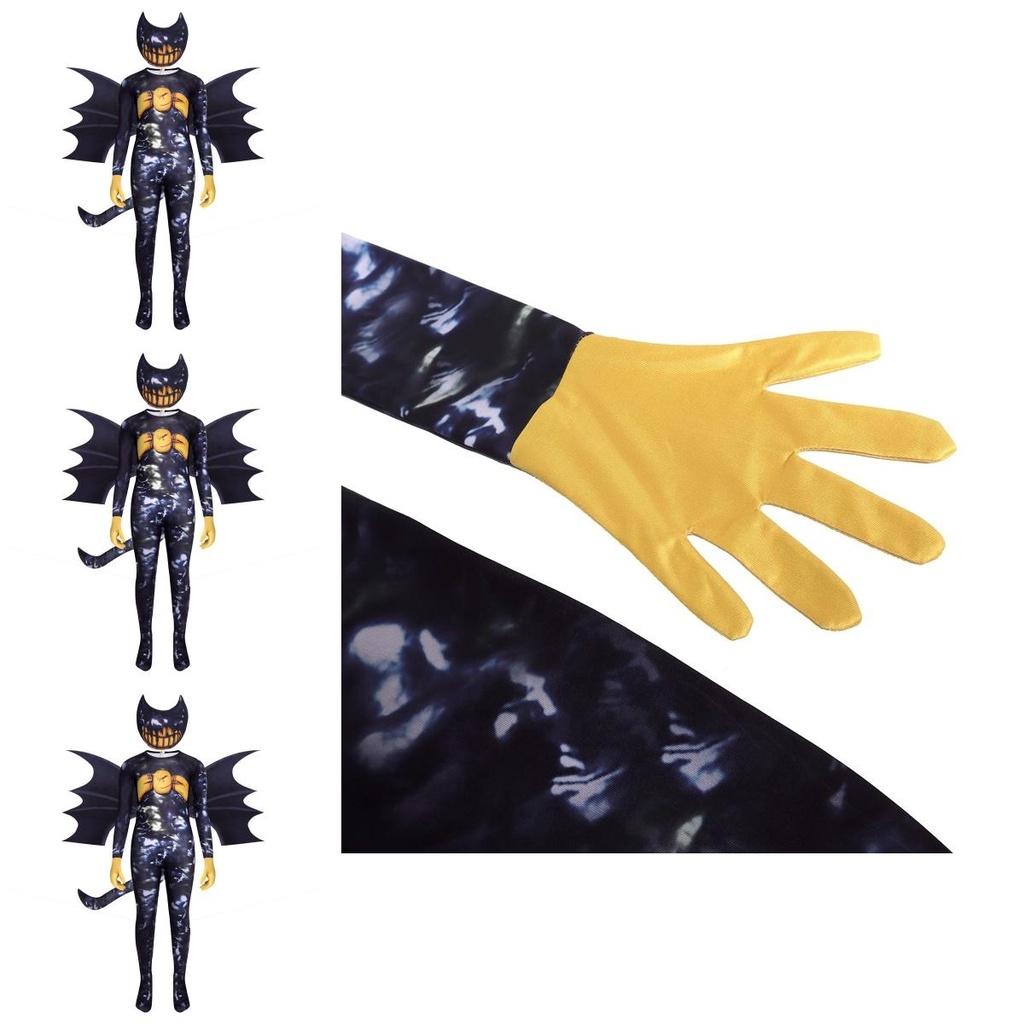 Cartoon Element Milchseide Jumpsuit Für Jungen Und Mädchen Lc61 Europäischer Und Nordamerikanischer Markt