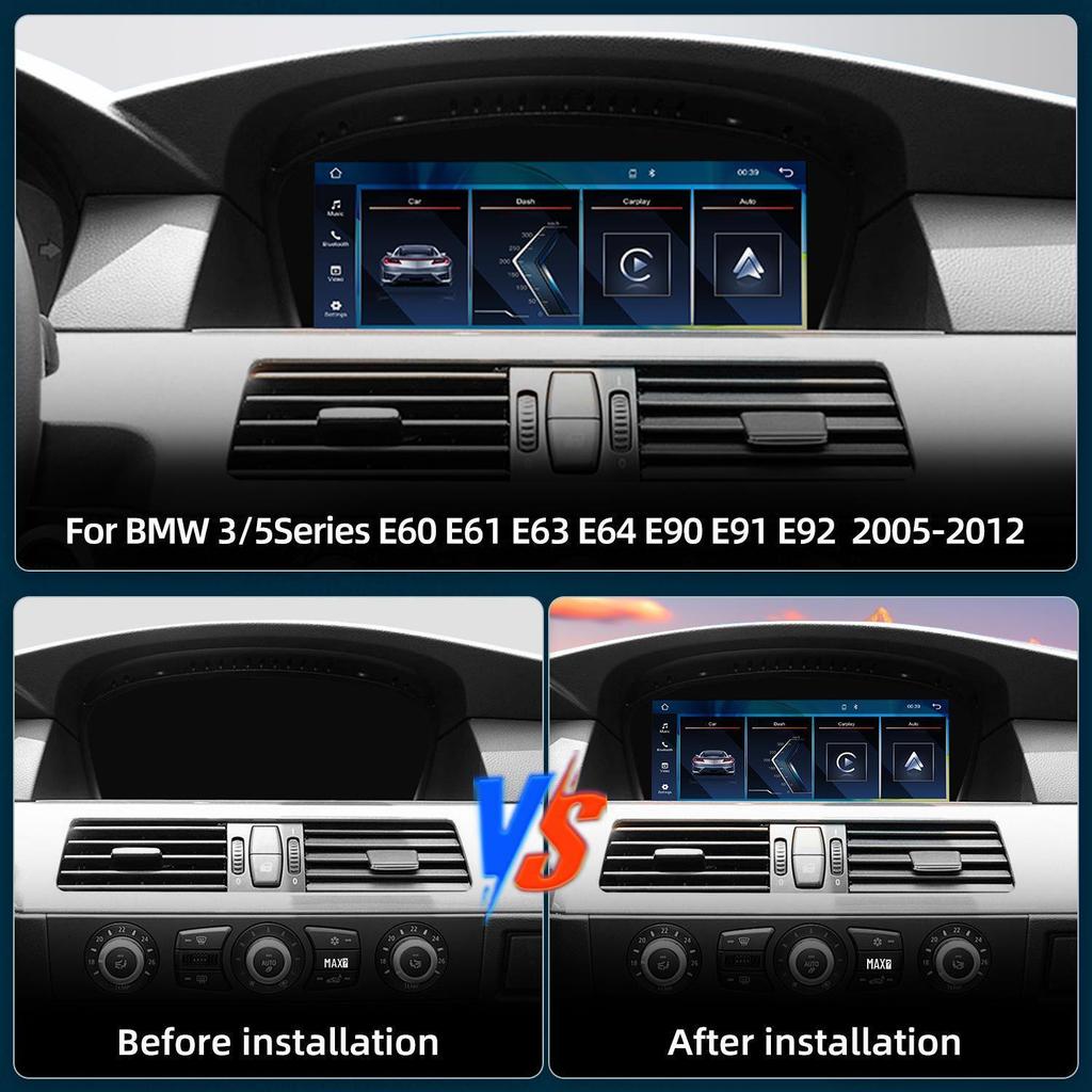 8.8-inch Wireless CarPlay Screen for BMW 3 and 5 Series E60/E90