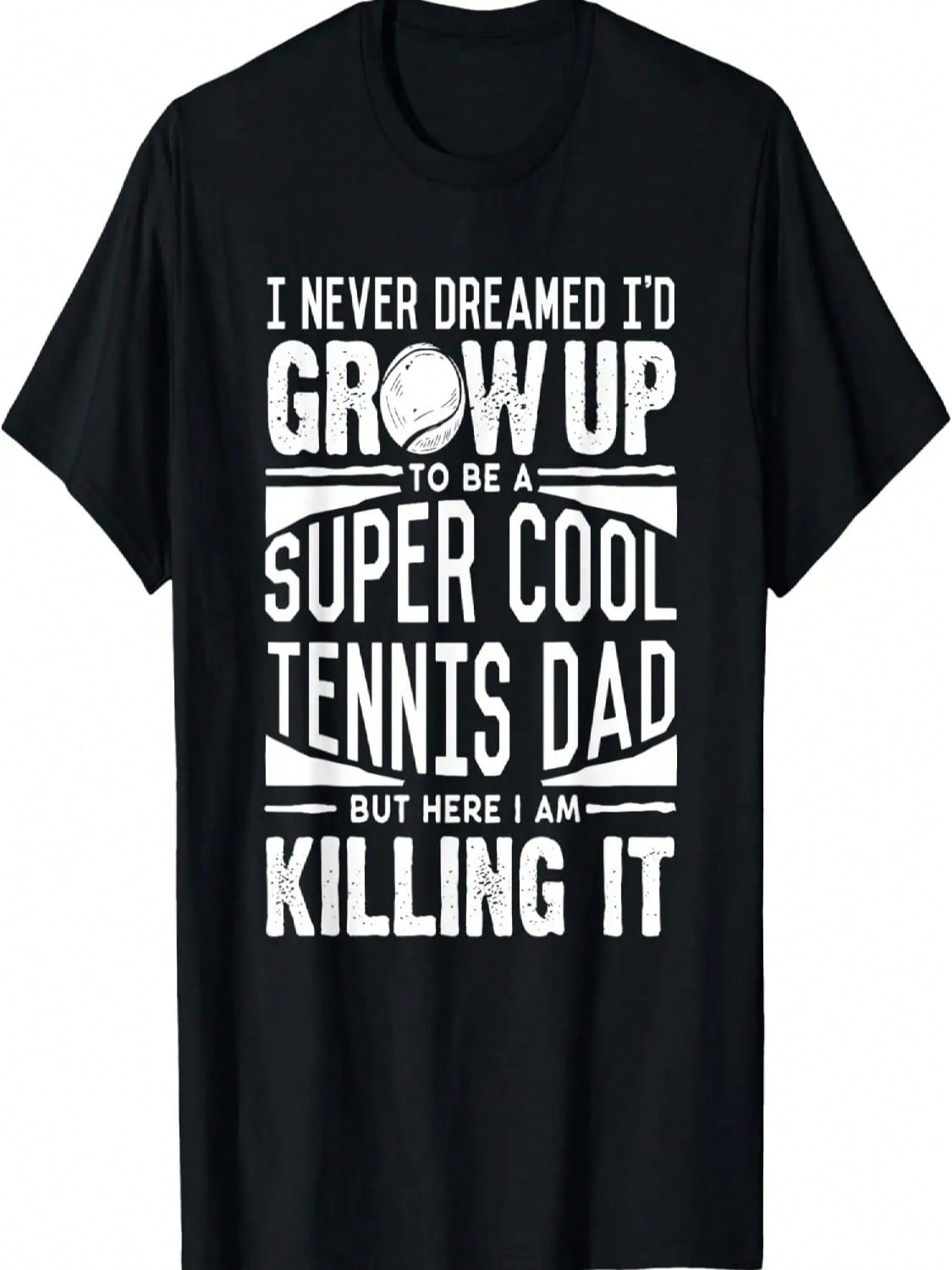 Tennis Dad Shirt unisex Tennis Lover Fathers Day Tennis T-Shirt S разноцветный