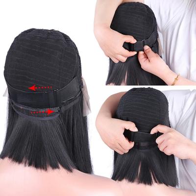 3 Piezas 2.5/3/3.5CM Banda Ajustable para Peluca Removible Sin Pegamento Banda para la Cabeza para Hacer Pelucas Correa Elástica para Peluca Gorro para Peluca