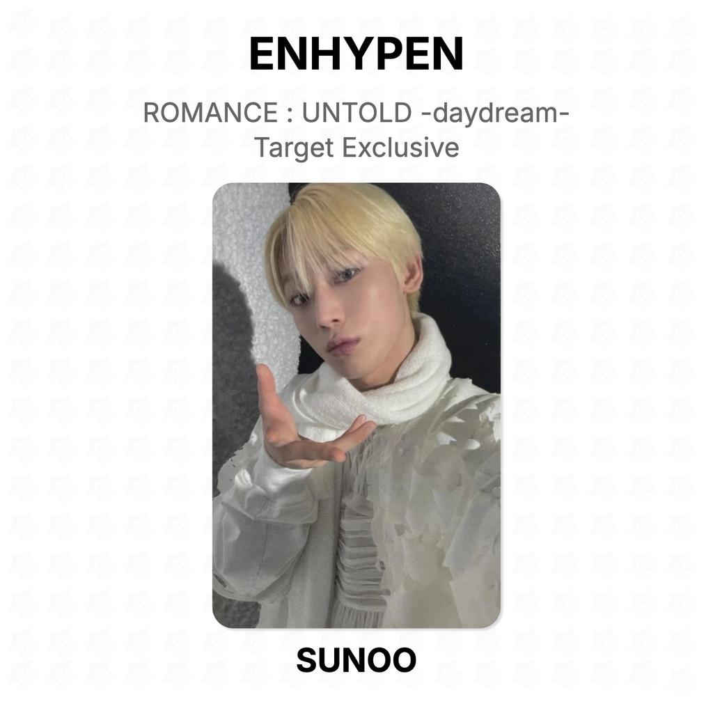 ENHYPEN ROMANCE : UNTOLD -daydream- Target Exclusive Official Photocard