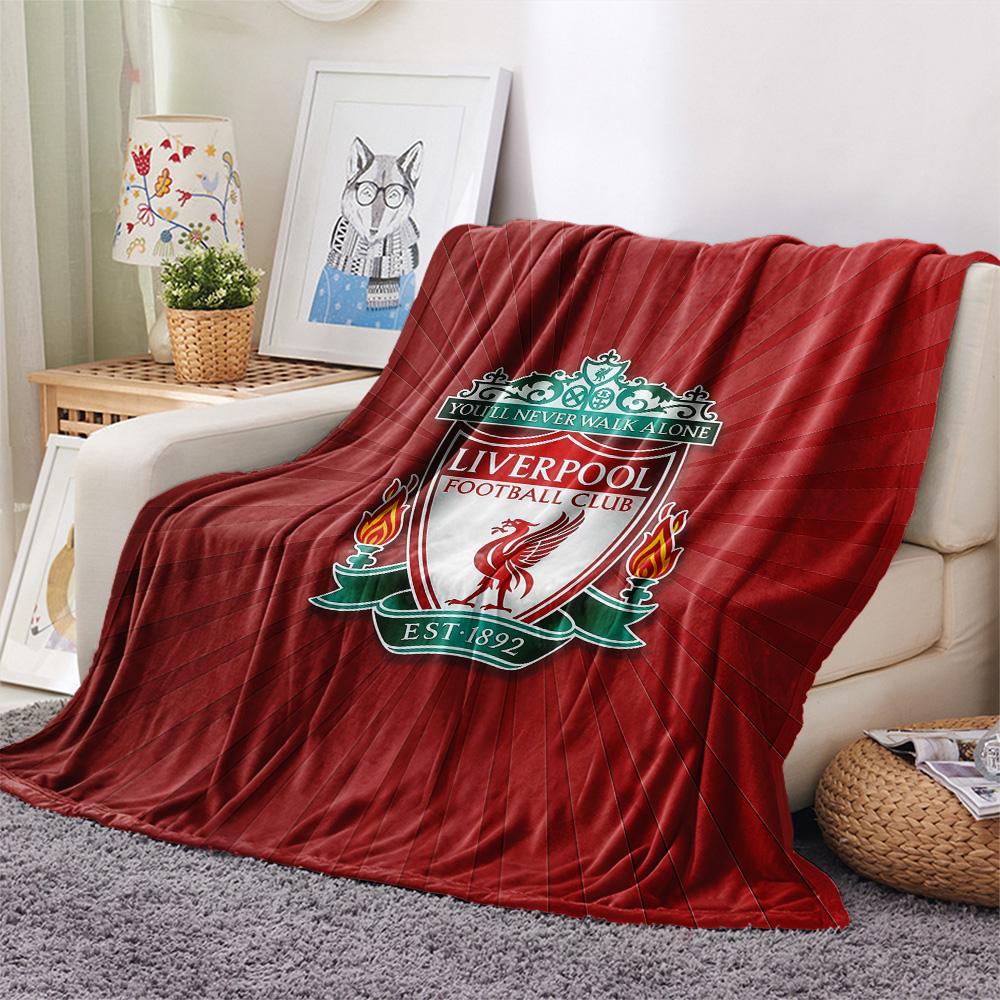 Liverpool Football Club2 Flannel Blanket, High Quality Comfortable for All Seasons, Home Decor, Warmth and Comfort