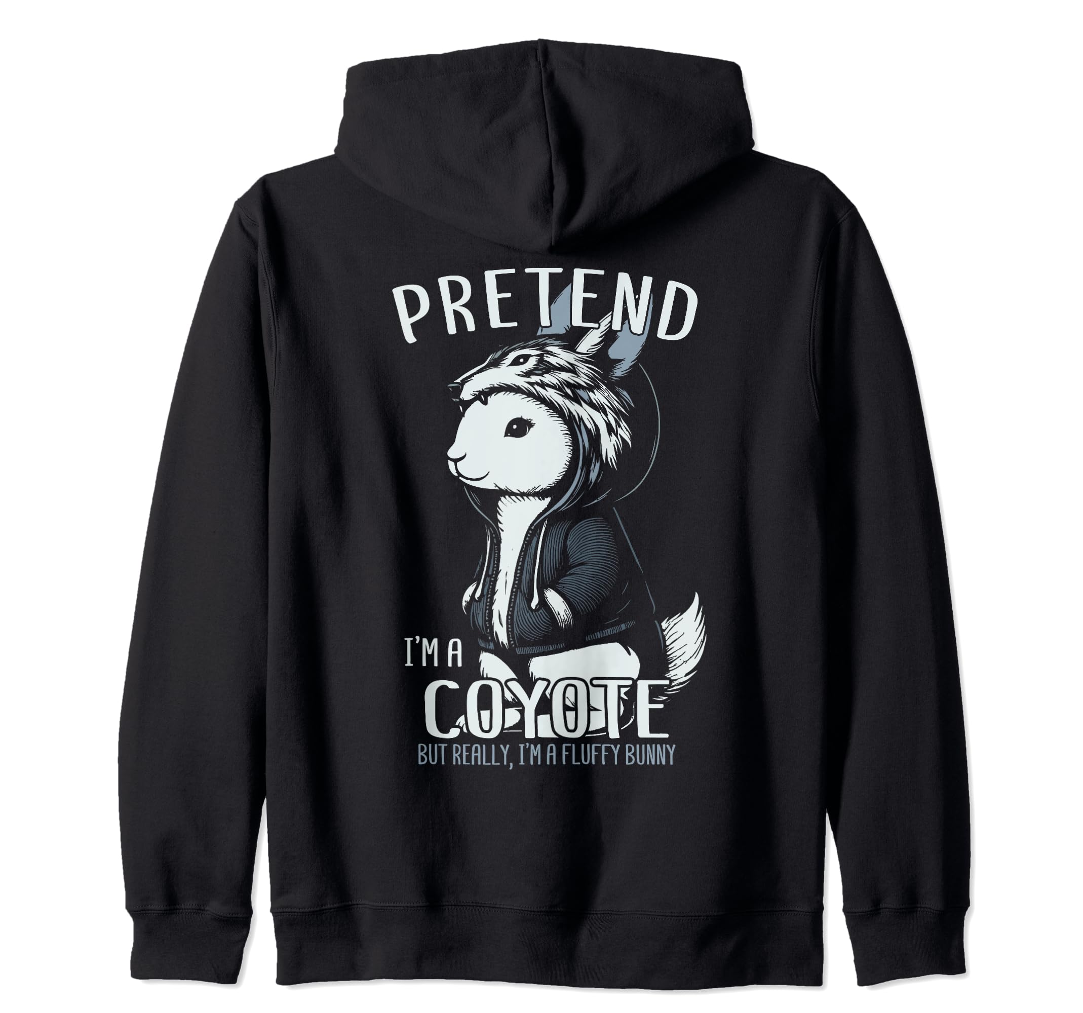 

Coyote Bunny Jackal Rabbit Zip Hoodie