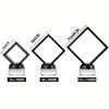 10Set Top Quality 3D Floating Frame with Window-View Lid Elegant Display Set for Jewelry Medals - Premium Protection