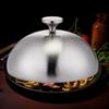Stainless Steel Burger Cover Basting Steaming Grill Dome Grilling Accessory for Cheeseburger
