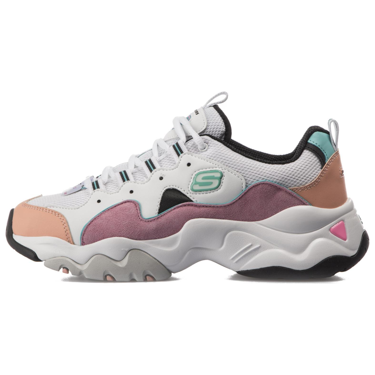 (WMNS) Skechers D Lites 3.0 White Pink Women s 12955-WPKB EU 35