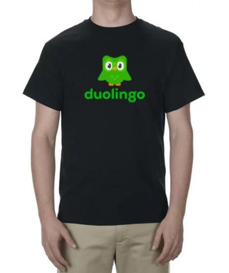 Футболка «Уроки языка Duolingo» 2XL