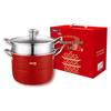 Yi Bo Double Layer Stainless Steel Steamer Pot