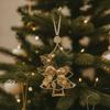 Sparkling Christmas Tree Hanging Charms Handcrafted DIY Xmas Tree Hanging Pendants Lightweight Decorative