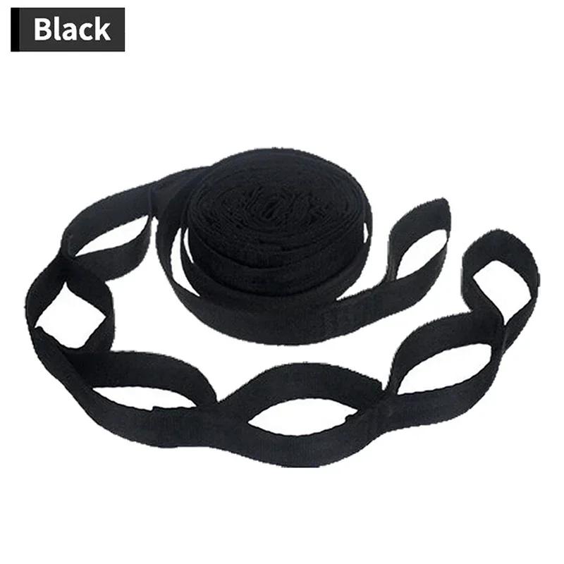 2PCS High Bearing Capacity Hammock Straps Breaking Strength Polyester Hammock Belt Rope with Ring Camping Gear Accessories