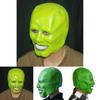 Terrifying Gold Carry Character Mask For Film Performances And Parties