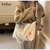 Large Capacity Canvas Commuting Shoulder Crossbody Bag