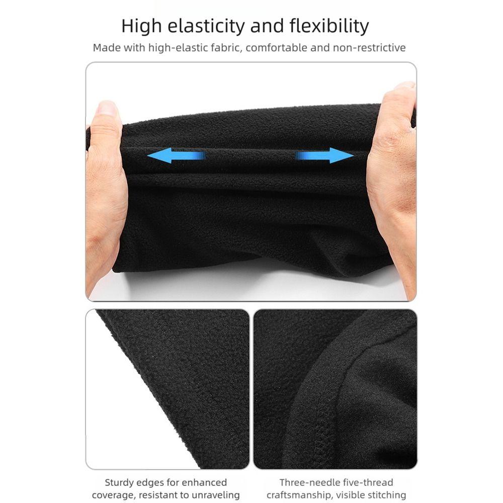 Circle Wrap Balaclava Plush Neck Scarf Thermal Warm Ski Balaclava Hat Winter Riding