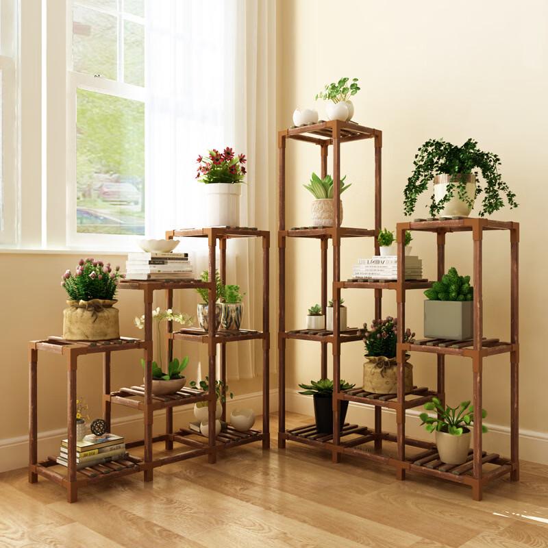 Bamboo Tiered Plant Stand