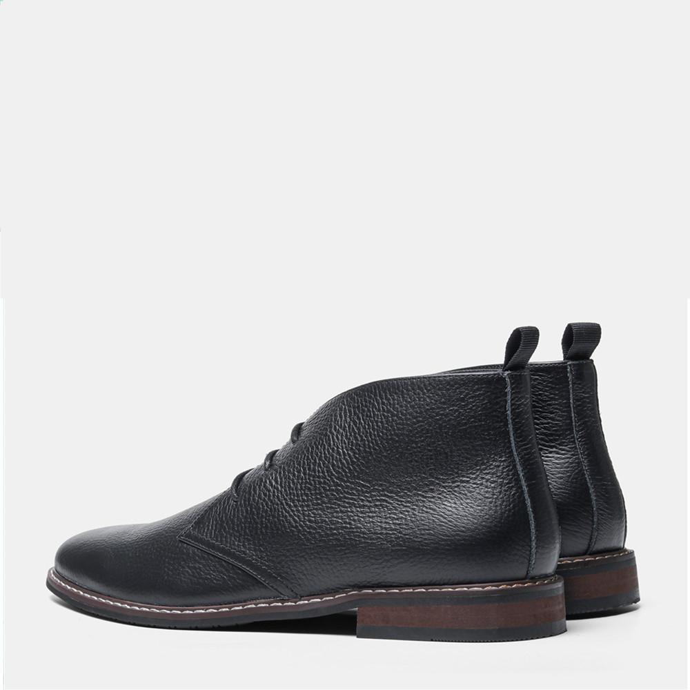39~ 50 First Layer Cowhide Men'S Shoes Men'S Leather Short Boots Lace-Up Ankle Boots Polo Boots Desert Boots Business Boots