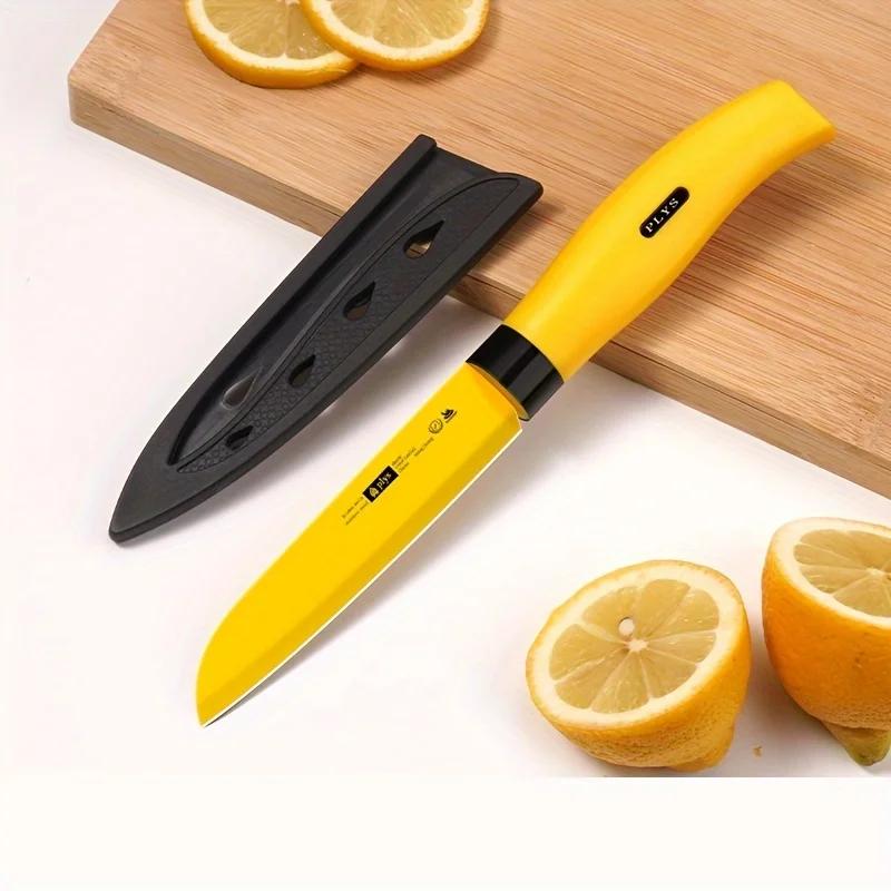 1/2pcs Household Sharp Fruit Knife, Safe Knife with Knife Set, Small Knife for Students To Cut Fruits and Vegetables