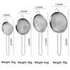 1 Pcs Quality Fine Mesh Stainless Steel Strainers with Resting Ear Design And Handle for Kitchen Rice Juice Soy Milk Hot Pot
