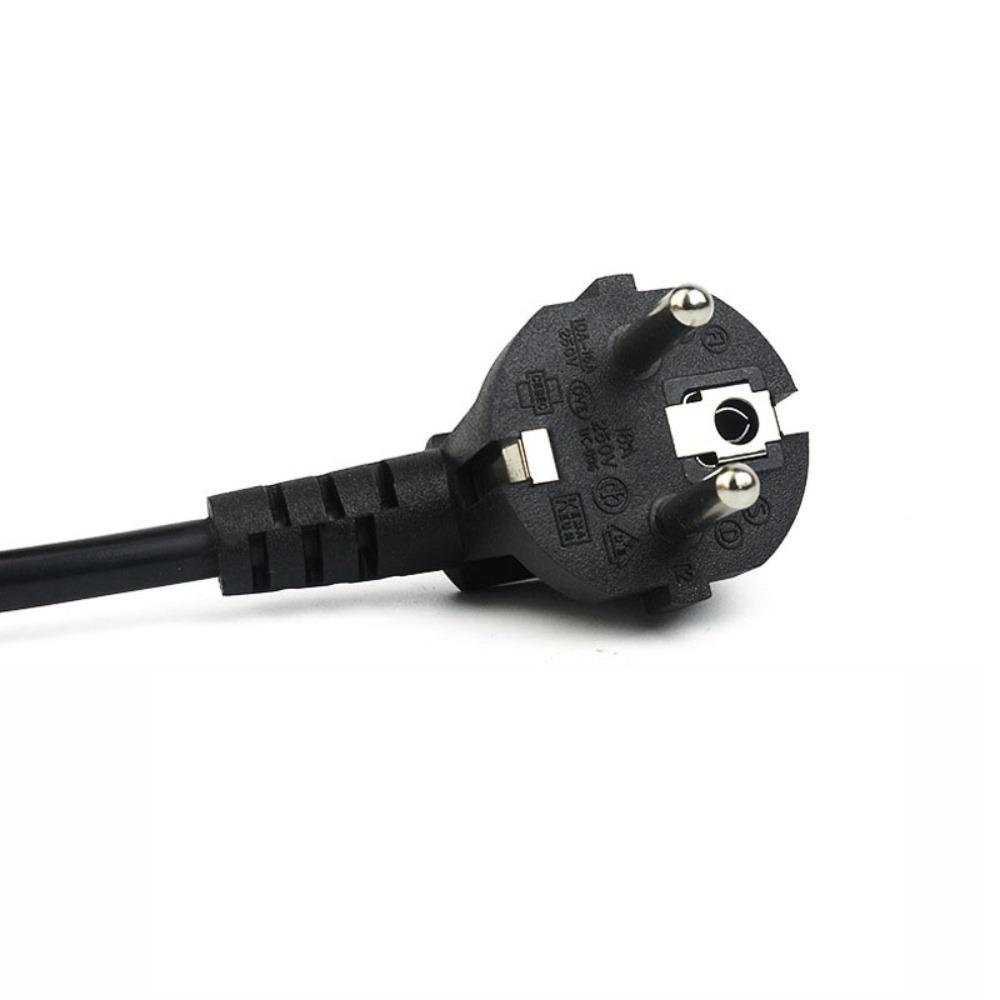 Standard 3-pin Power Supply Adapter Cord Power Adapter Cord Power Supply Wire Laptop Charging Cable