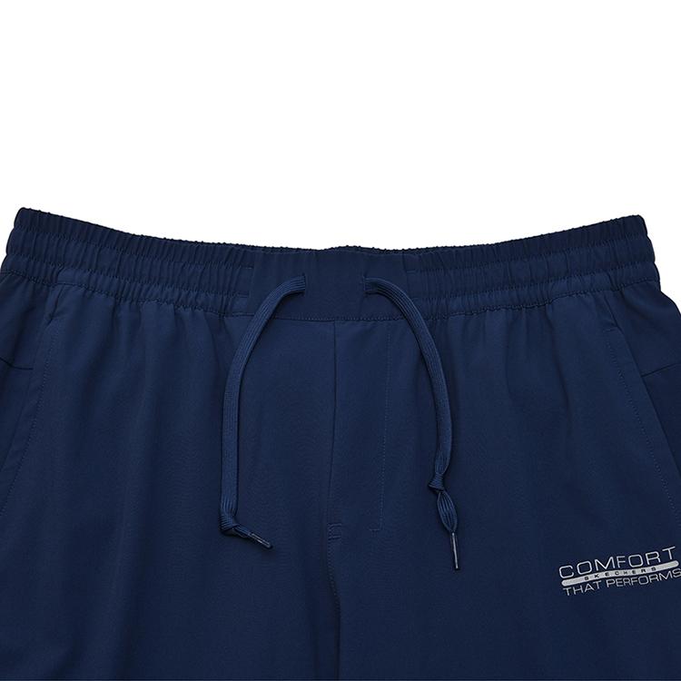 Skechers Simple Comfortable Versatile Casual Pants Men bottoms Navy-Blue P324M055-00DU