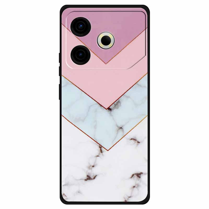 For Tecno Pova 6 Neo Case Silicone Soft Flower Space Fashion Cover For Tecno Phantom X2 Pro Cases Landscape Paint Covers Cute
