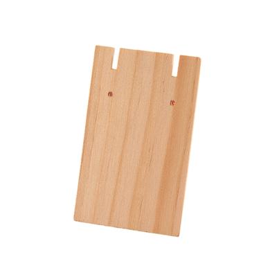 Non-Toxic Wood Made Earring Display Rack Scratch-Proof Display Effect Display Rack Earring