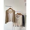 Honey J Women S Lace Double Long Sleeve Cardigan  3 colorS 