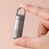 Pocket Pills Case Holder Waterproofs Titanium Pills Box Keychains Portable Seal Medicine Storage Bottles Enduring