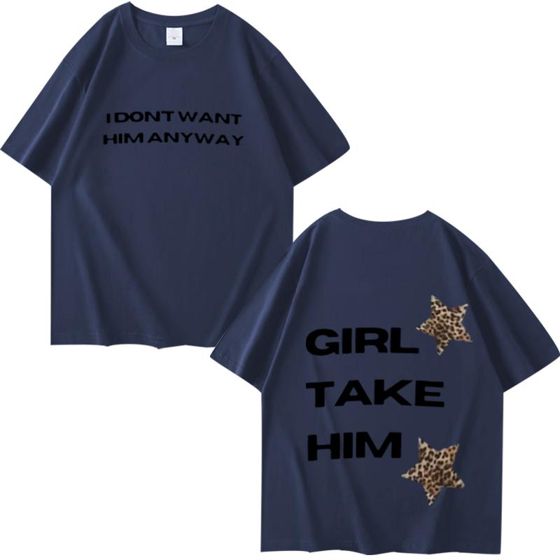 Тейт МакРей Все в порядке, я в порядке Принт Футболка мужская женская Оверсайз 100% хлопок короткий рукав Летний принт Унисекс большие размеры топы M тёмно-синий