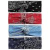 4 Pack Vintage Bandana Hairbands for Women (1950s Style Hair Accessories)