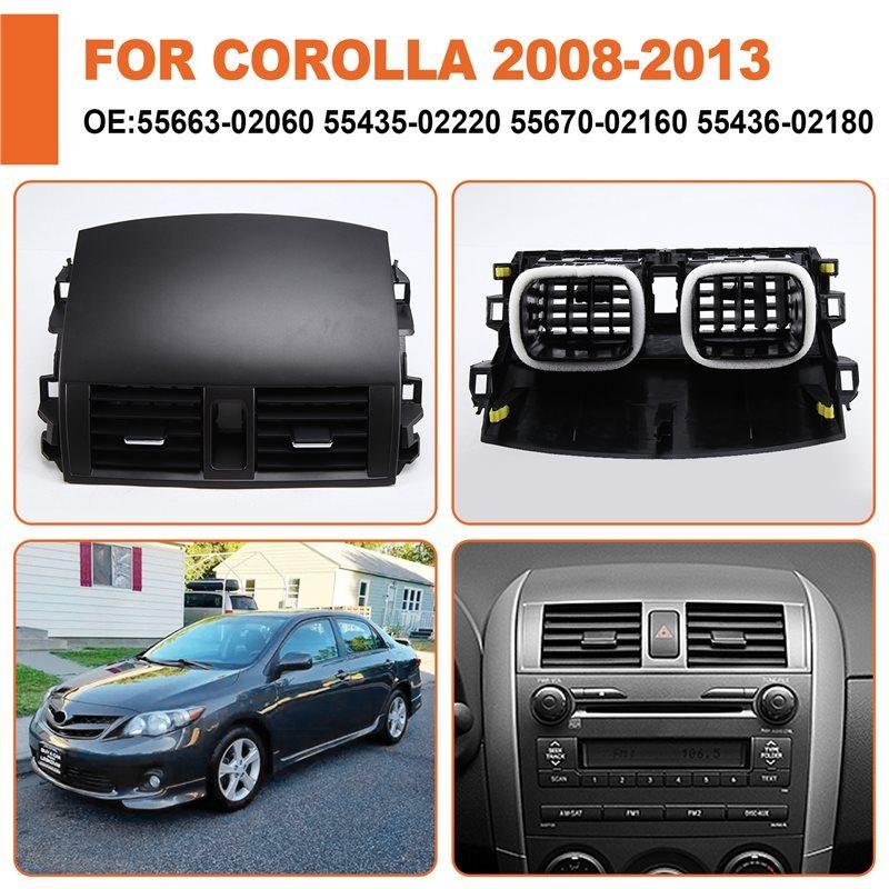 For Toyota/Corolla 2008-2013 Center Dash A/C Outlet Air Vent Panel Car Parts 55670-02160 55663-02060