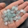 10mm Bashan Green Jade Spacer Beads - DIY Jewelry Accessories, Safety Buckle Loose Beads