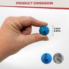 75pack Raffle Colorful Replacement Bingo Balls Multicolor Bingo Balls Easyly Read Number For Parties and Prize