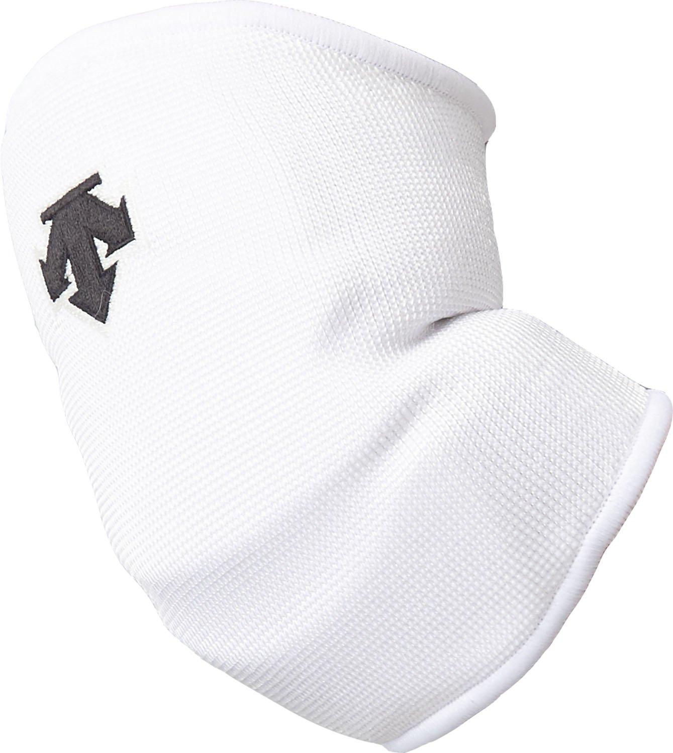 

DESCENTE Volleyball Elbow Support Pads for Kunihiro White x Black Shimizu, DVB8711, (WHT)