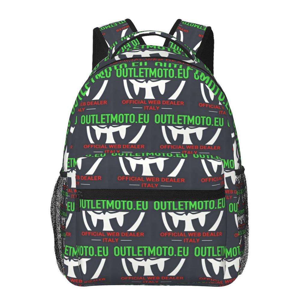 Royal Racer Speedshop Motorcycle Culture Plus Motorities School Knapsack School Carrier Daily Pack for Boys Girls School Bag Carry Bags