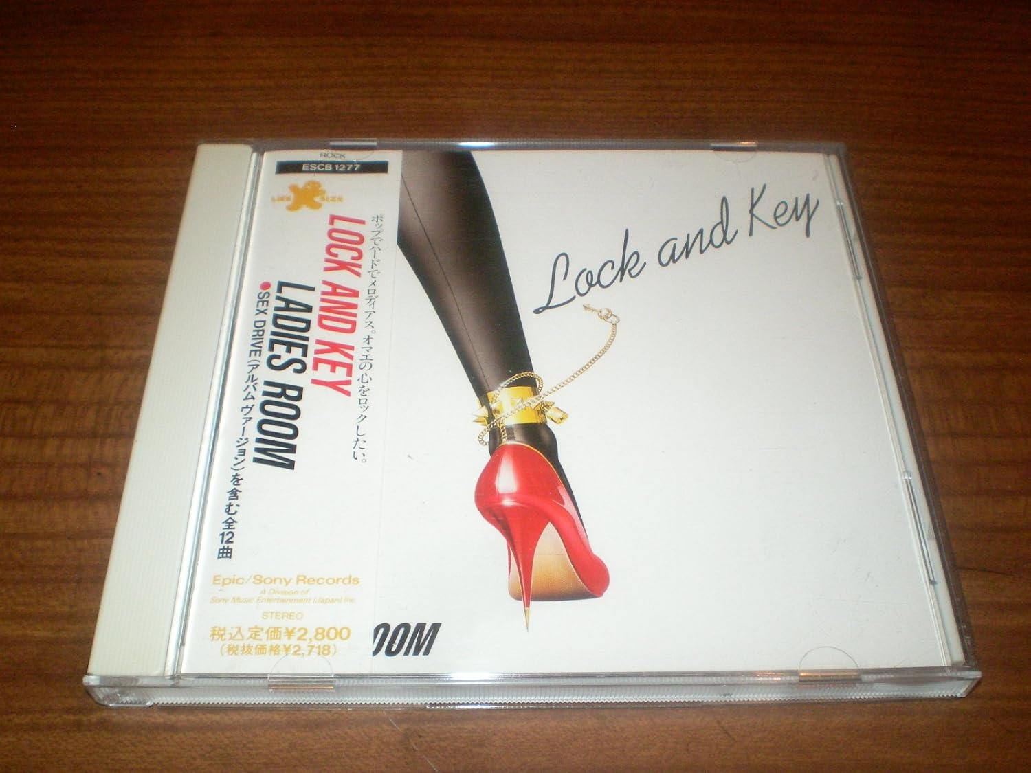 

CD LADIESROOM - Lock And Key ESCB1277 SONY MUSIC Japan Japanese Pop/Rock Used
