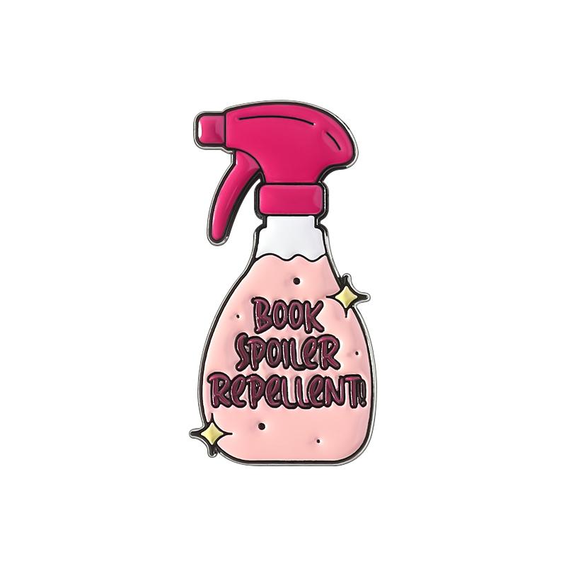 

Speed Reading Potion Enamel Pin Book Spoiler Repellent Book Lover Brooch Lapel Backpack Badge Jewelry Gift for Bookworn Friends