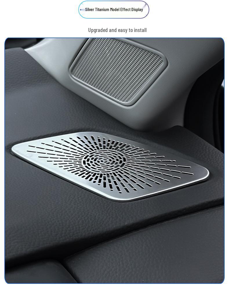 Stainless Steel Air Vent Protector for 23-25 Honda CRV Dashboard