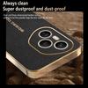 For Honor 400 Pro 5G (Global) Case Anti Scratch Litchi Texture TPU Leather PU Phone Back Cover