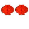 Festive Red Paper Honeycomb Lanterns for New Year and Spring Festival Mall Decorations